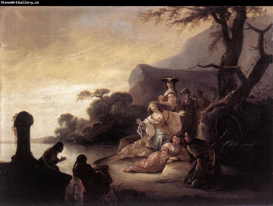 WET, Gerrit de Finding of Moses in the Nile